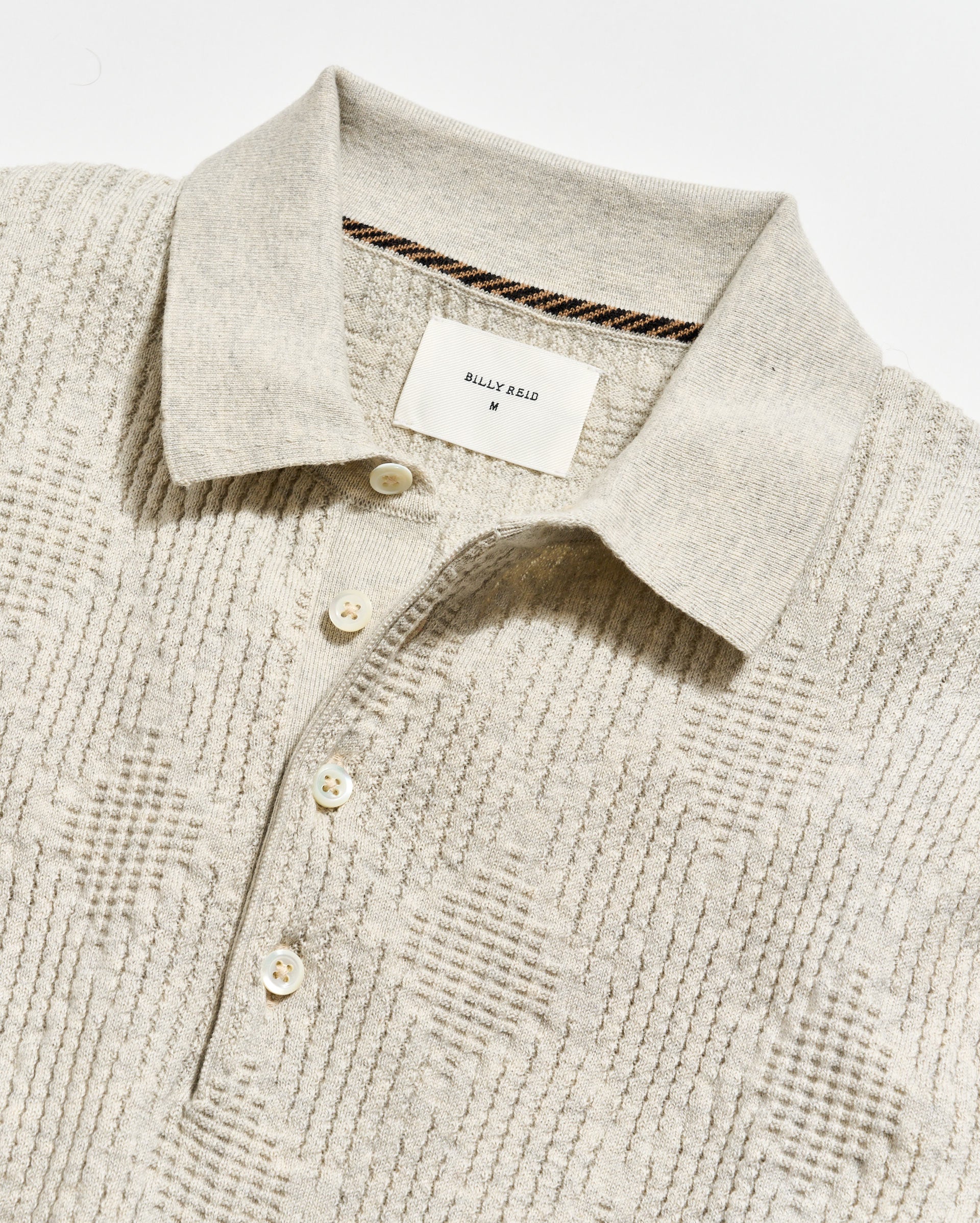 トップス orimi 24ss GLITTER KNIT POLO orimi 24ss GLITTER KNIT POLO 【公式通販】