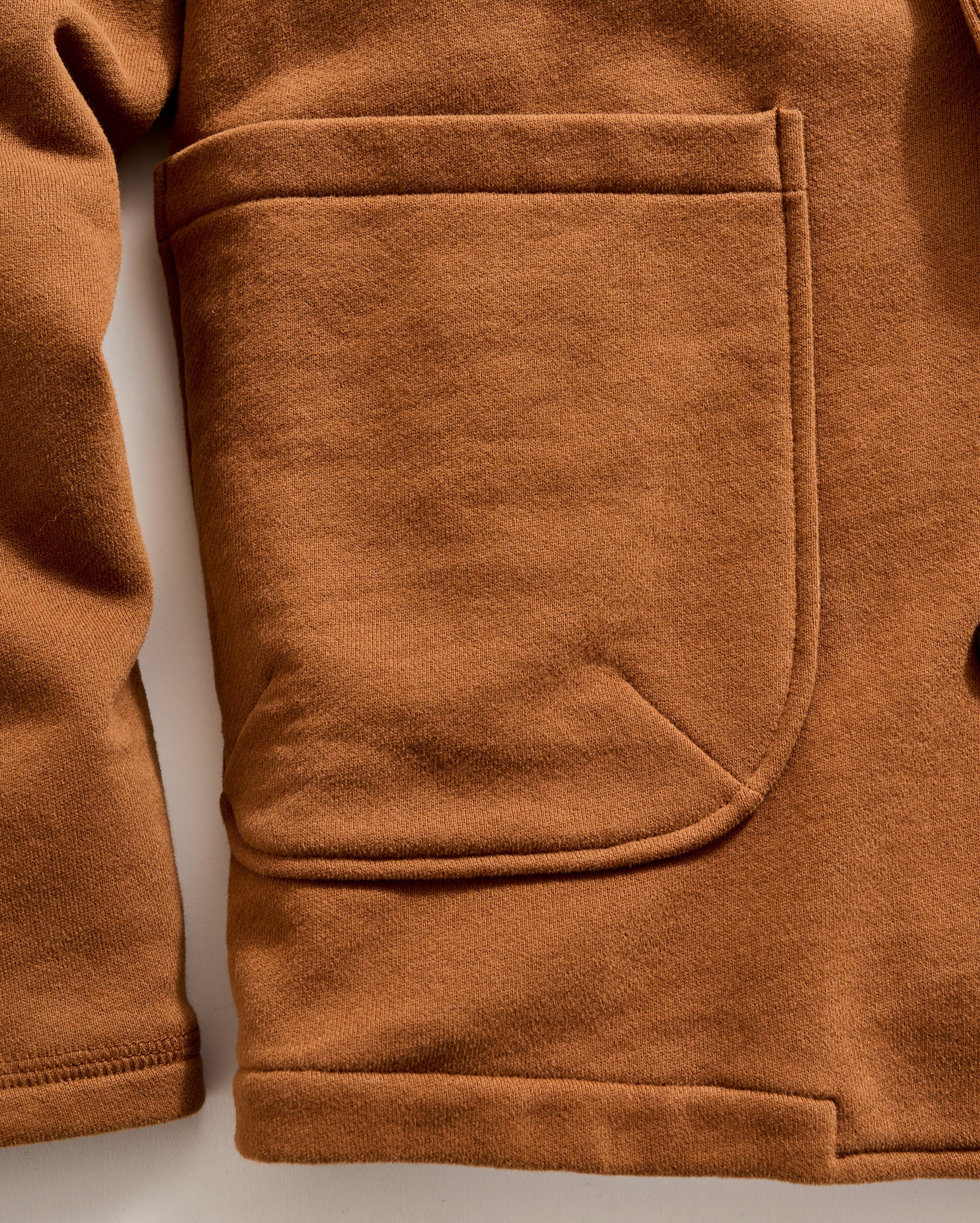 Waist darted patch pockets