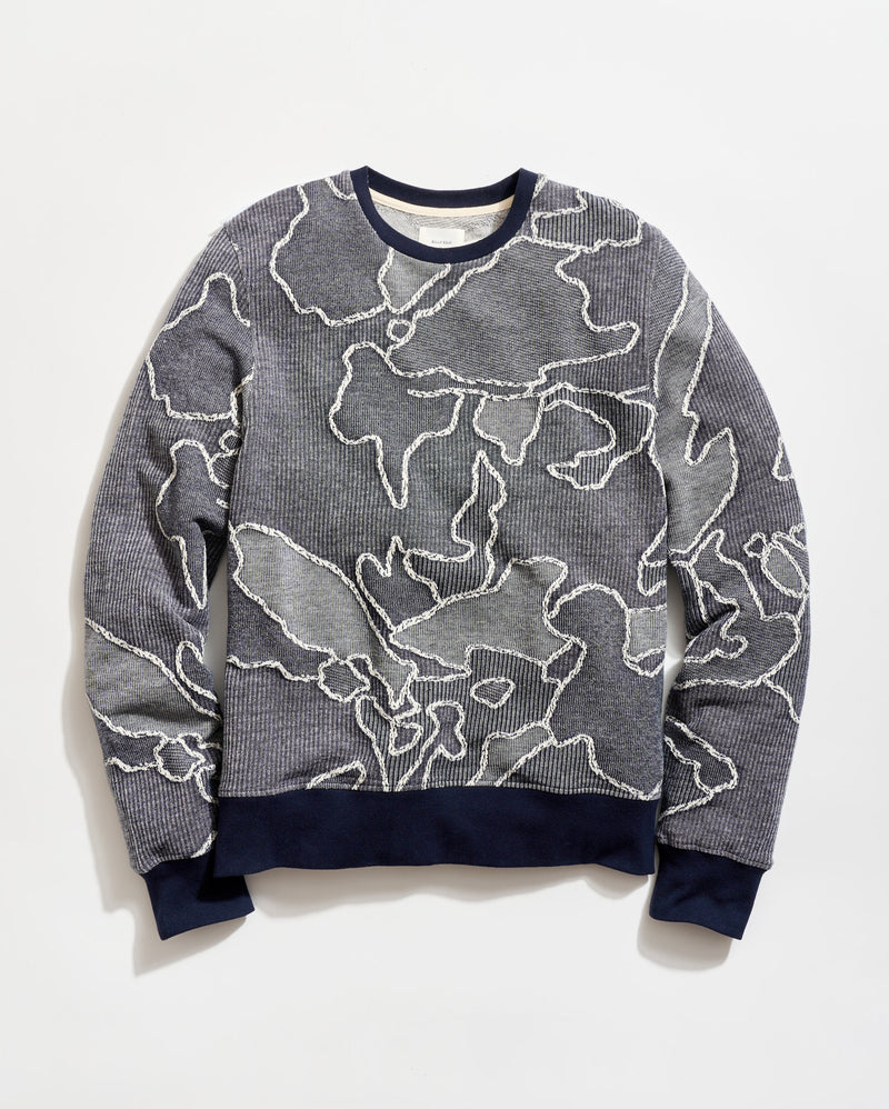 Numajiri Camellia Patchwork Crew