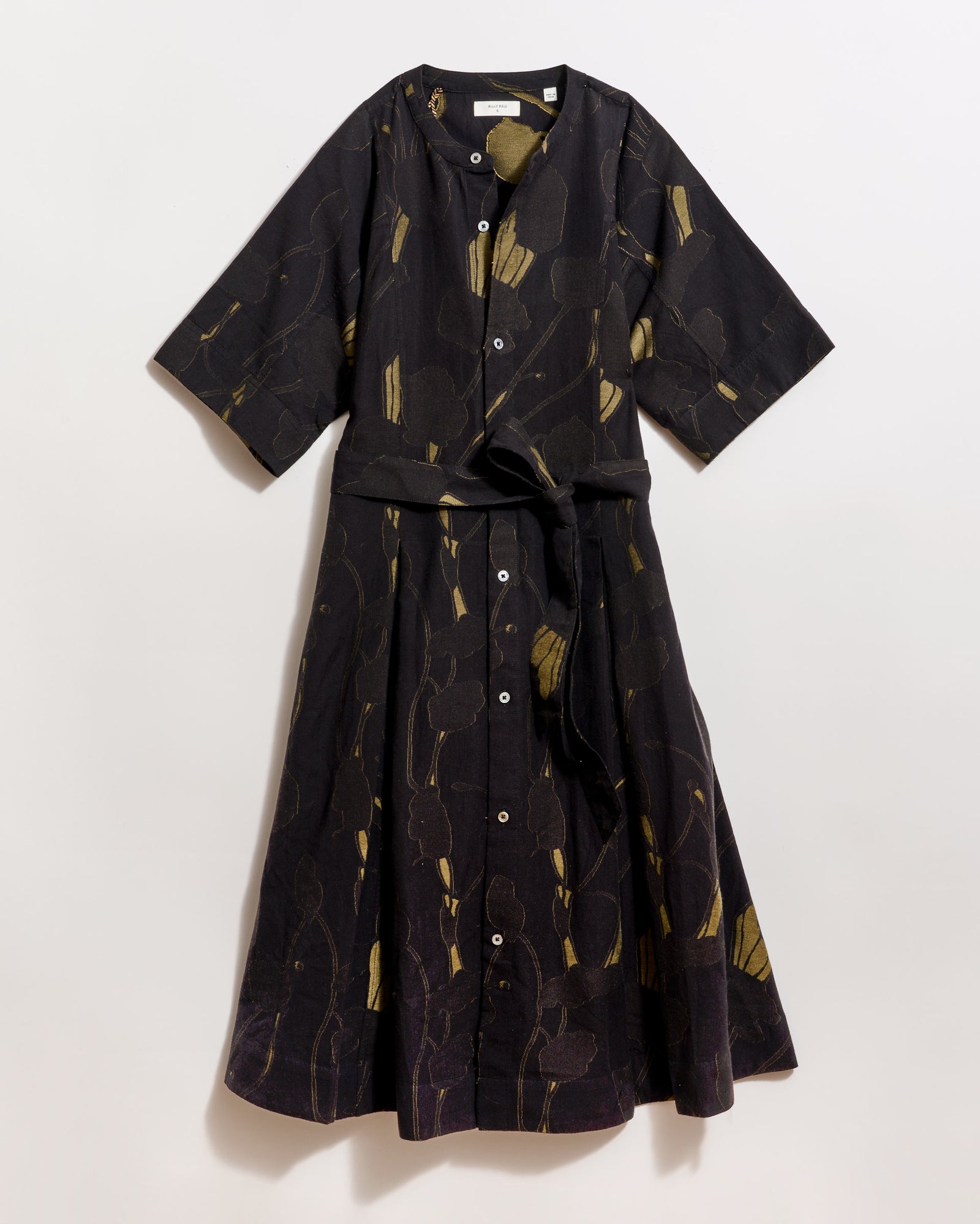 Poppy Jacquard Shirt Dress