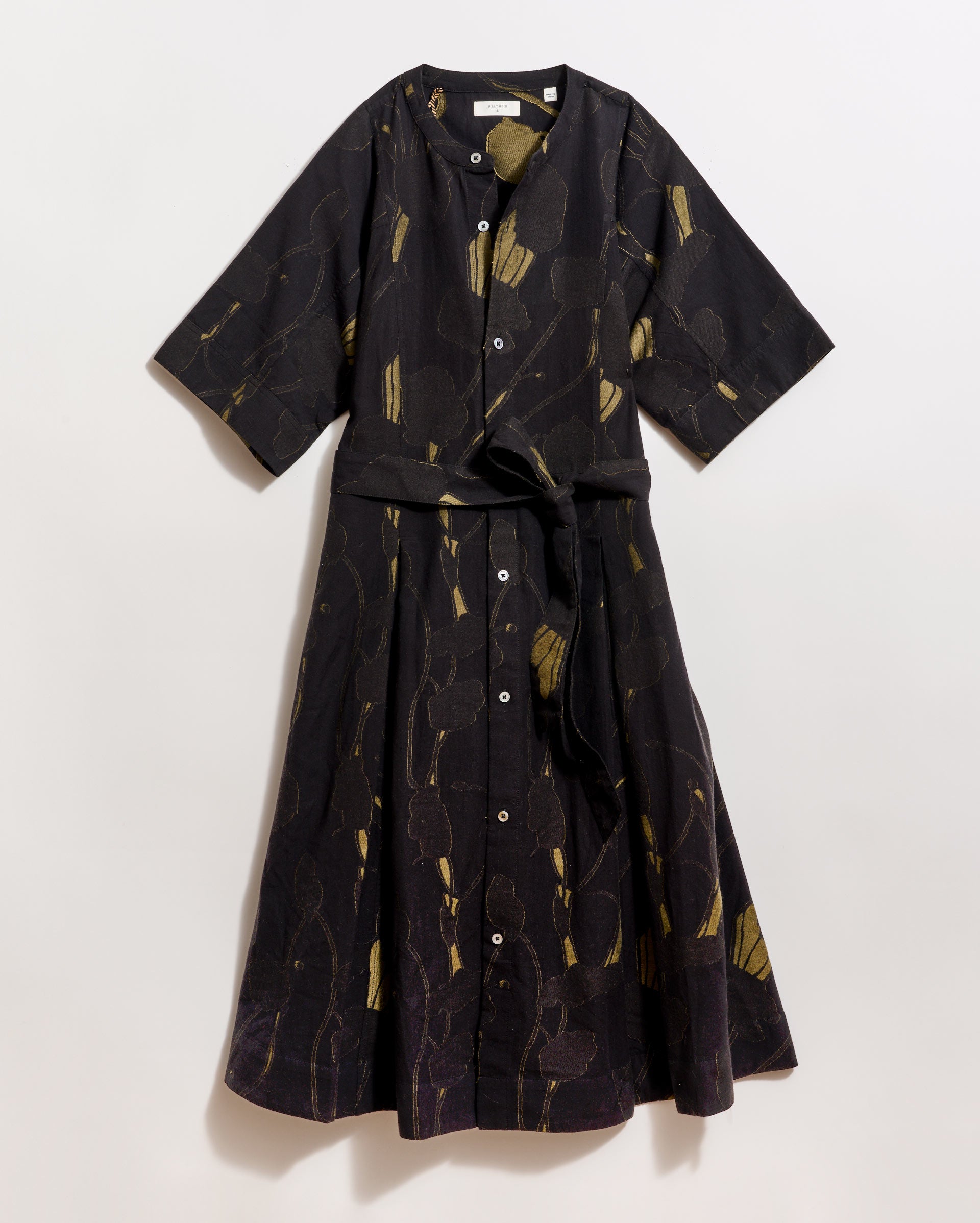 Poppy Jacquard Shirt Dress