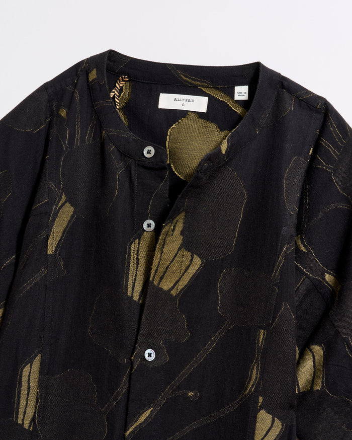 Poppy Jacquard Shirt Dress