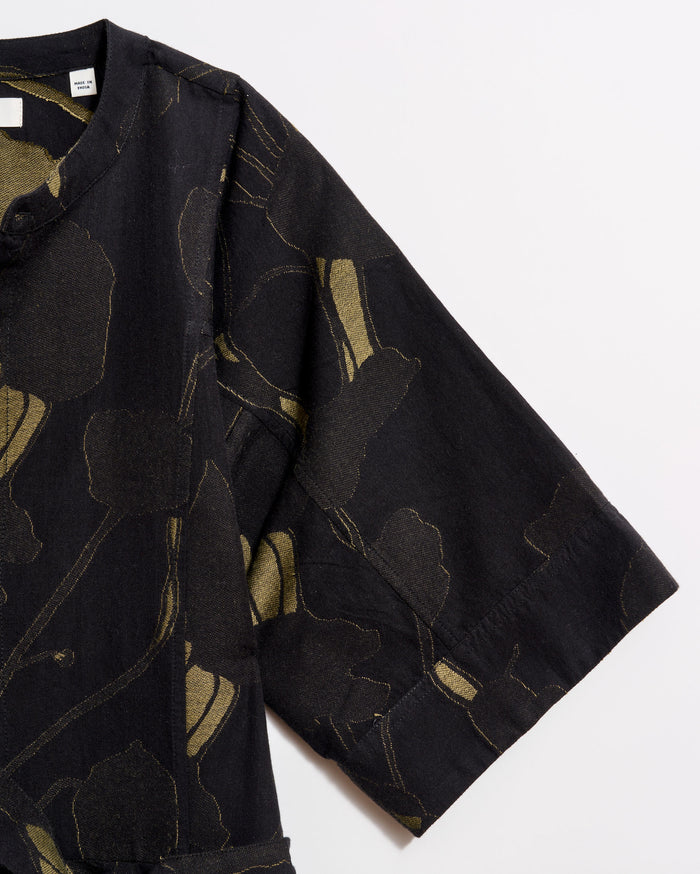 Poppy Jacquard Shirt Dress
