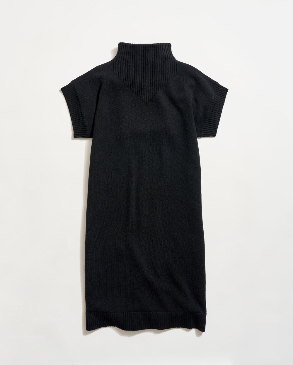 Funnel Neck Sweater Dress
