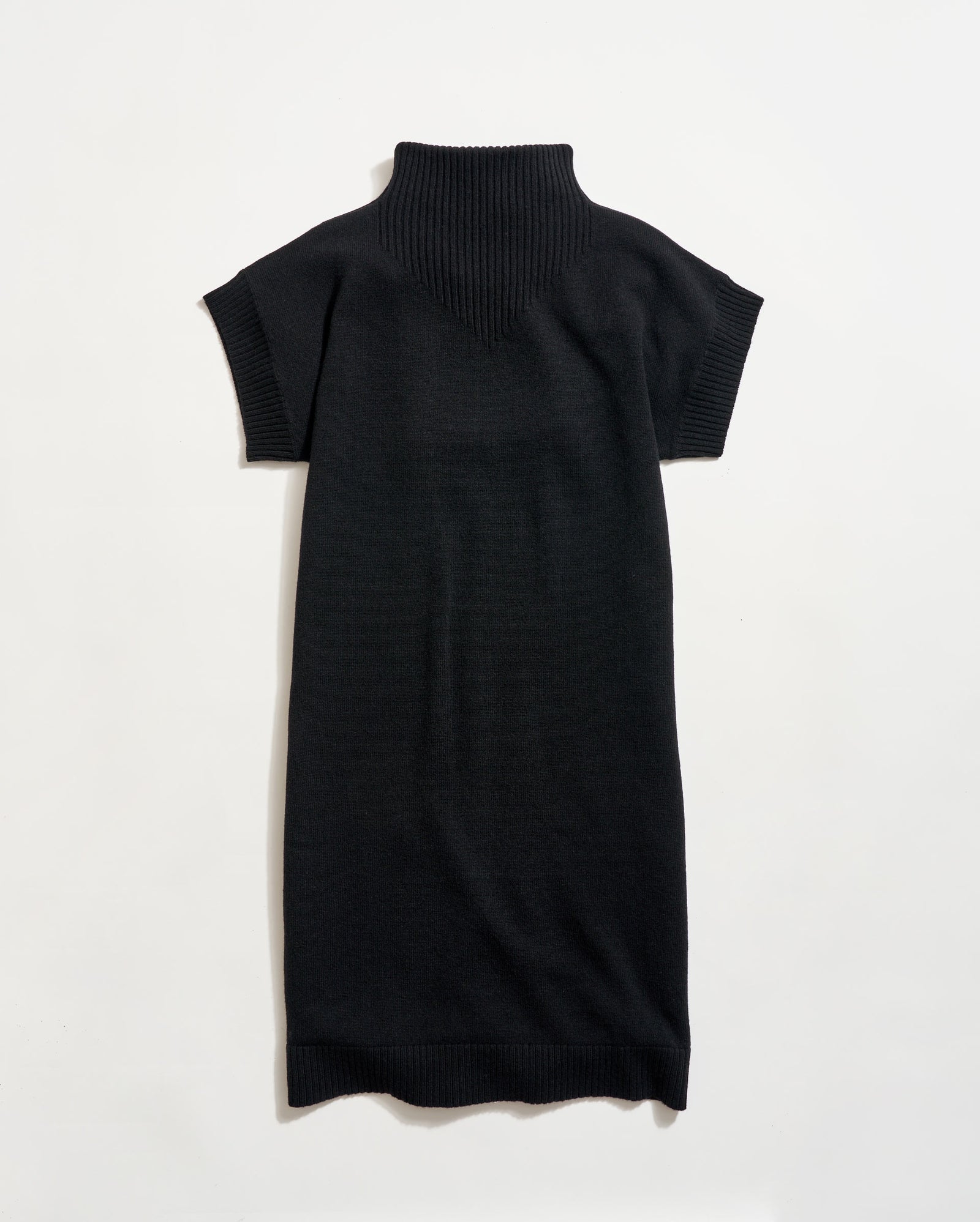 Funnel Neck Sweater Dress