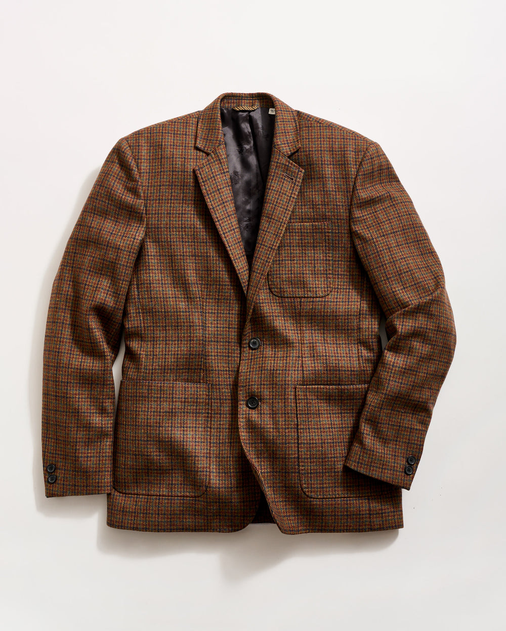 Virgin Wool Houndstooth Archie Jacket