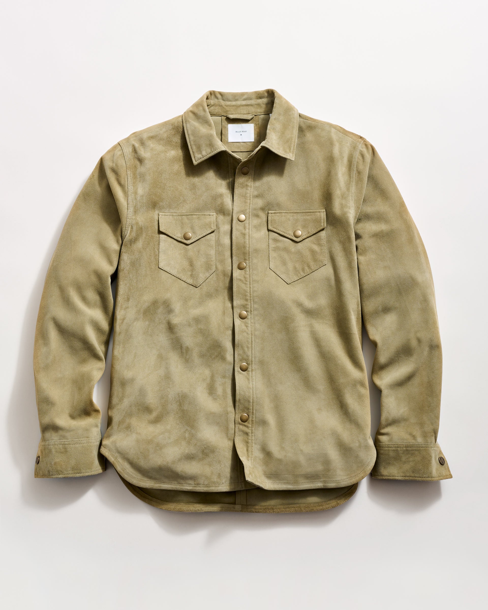 Savoy Suede Workshirt – Billy Reid