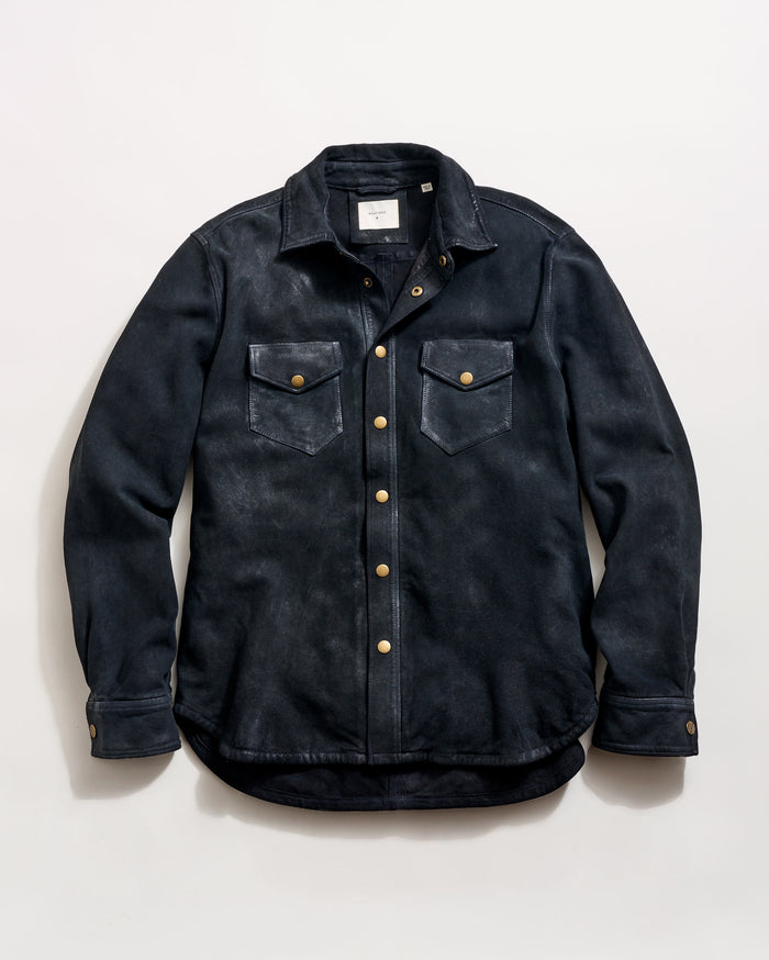 Savoy Waxed Suede Workshirt