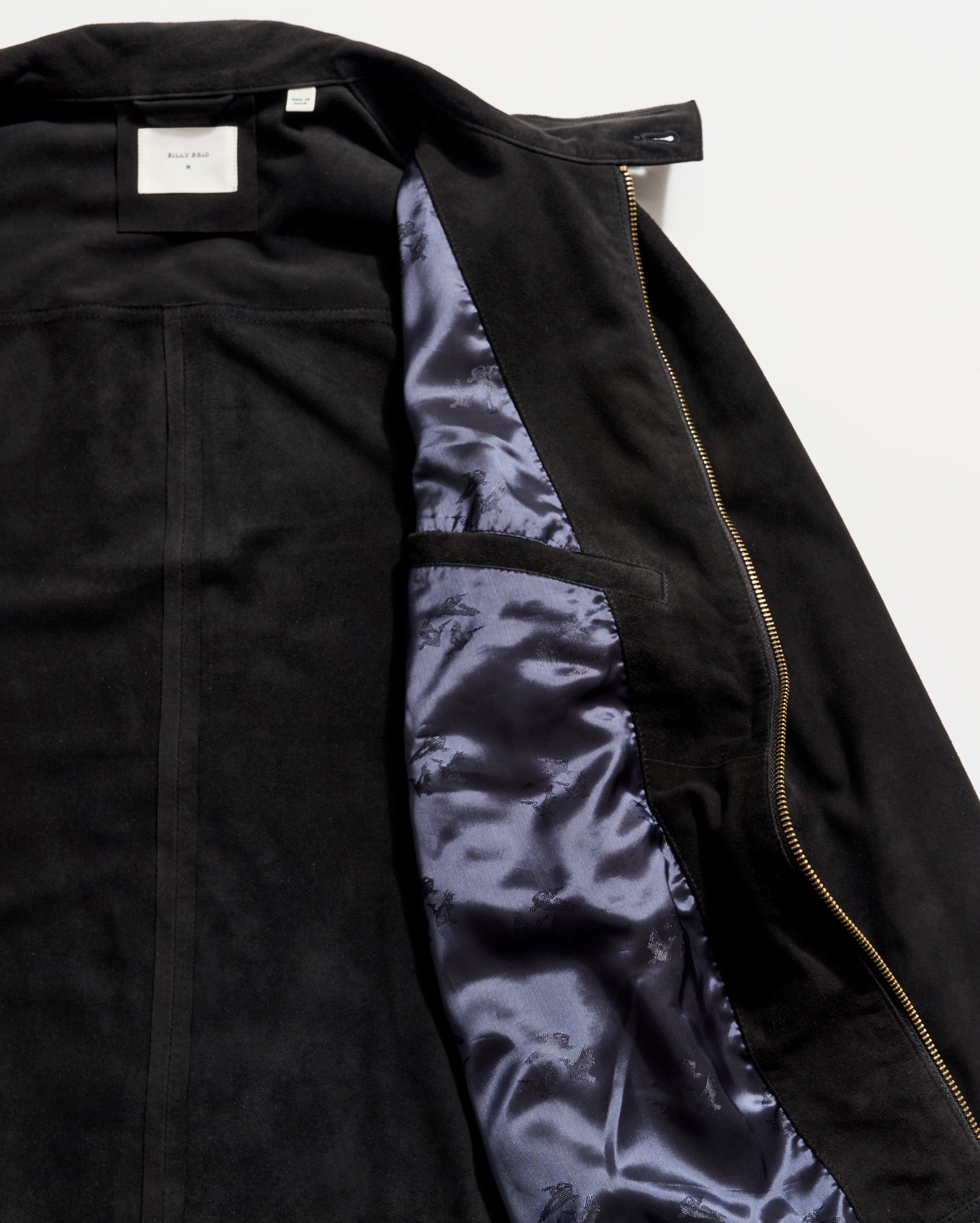 Suede Barracuda Jacket - 100% Goat Suede | Billy Reid