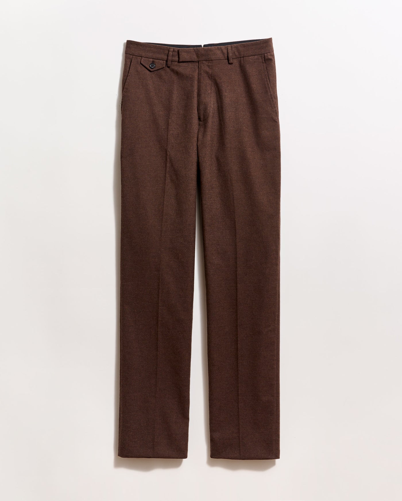 chocolate brown dress pants Men's Linen-Look Brown Suit Pants, 39 Long