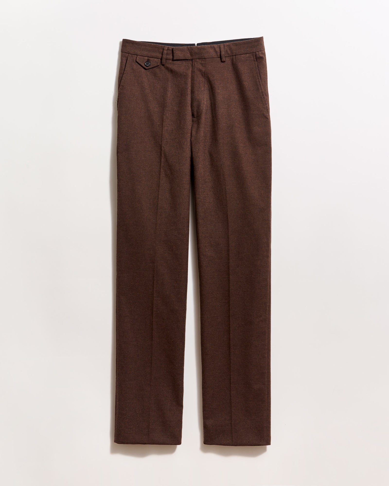 Flannel Flat Front Trouser