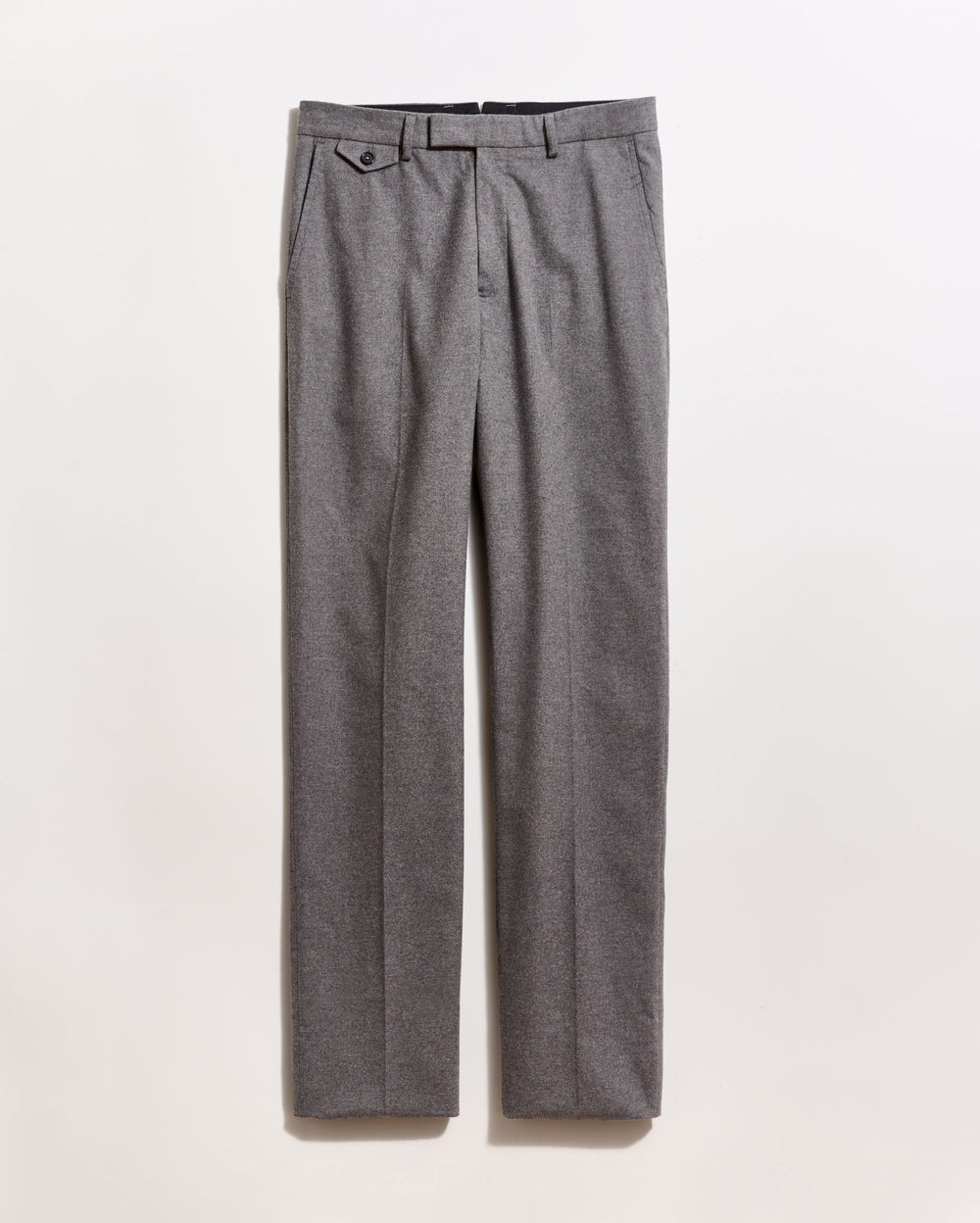 Flannel Flat Front Trouser