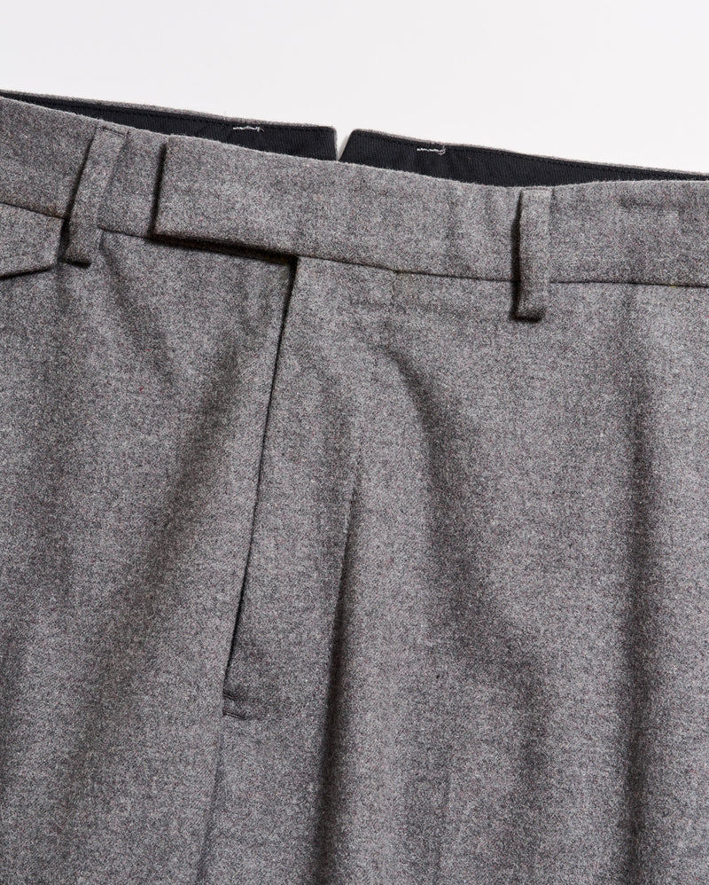 Flannel Flat Front Trouser