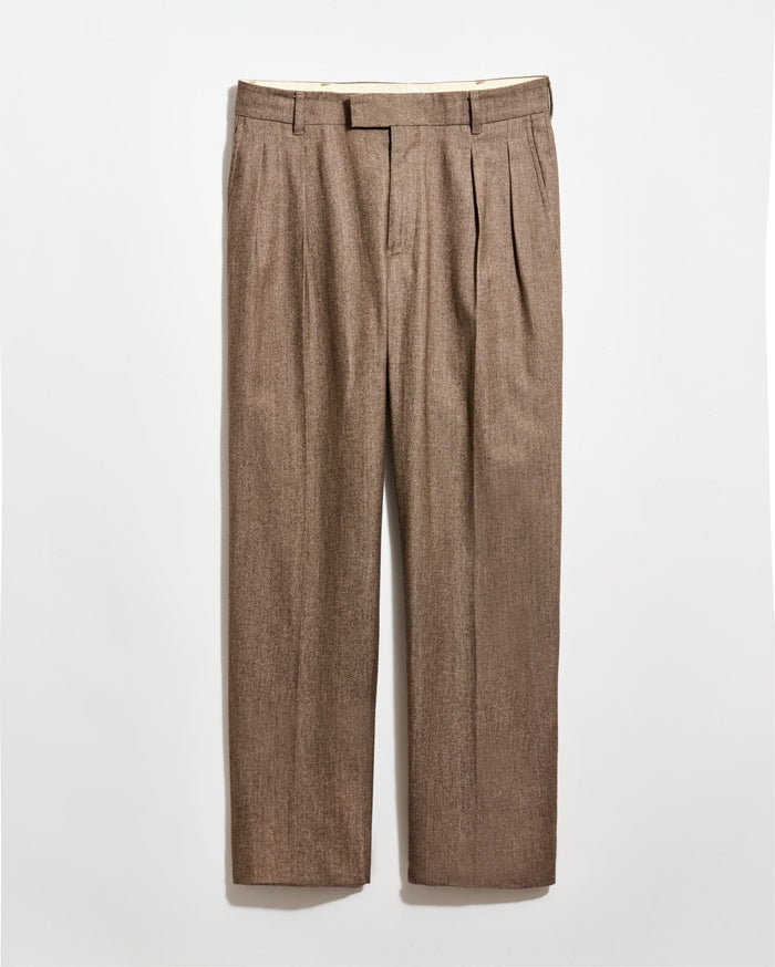 Twill Double Pleated Trouser – Billy Reid