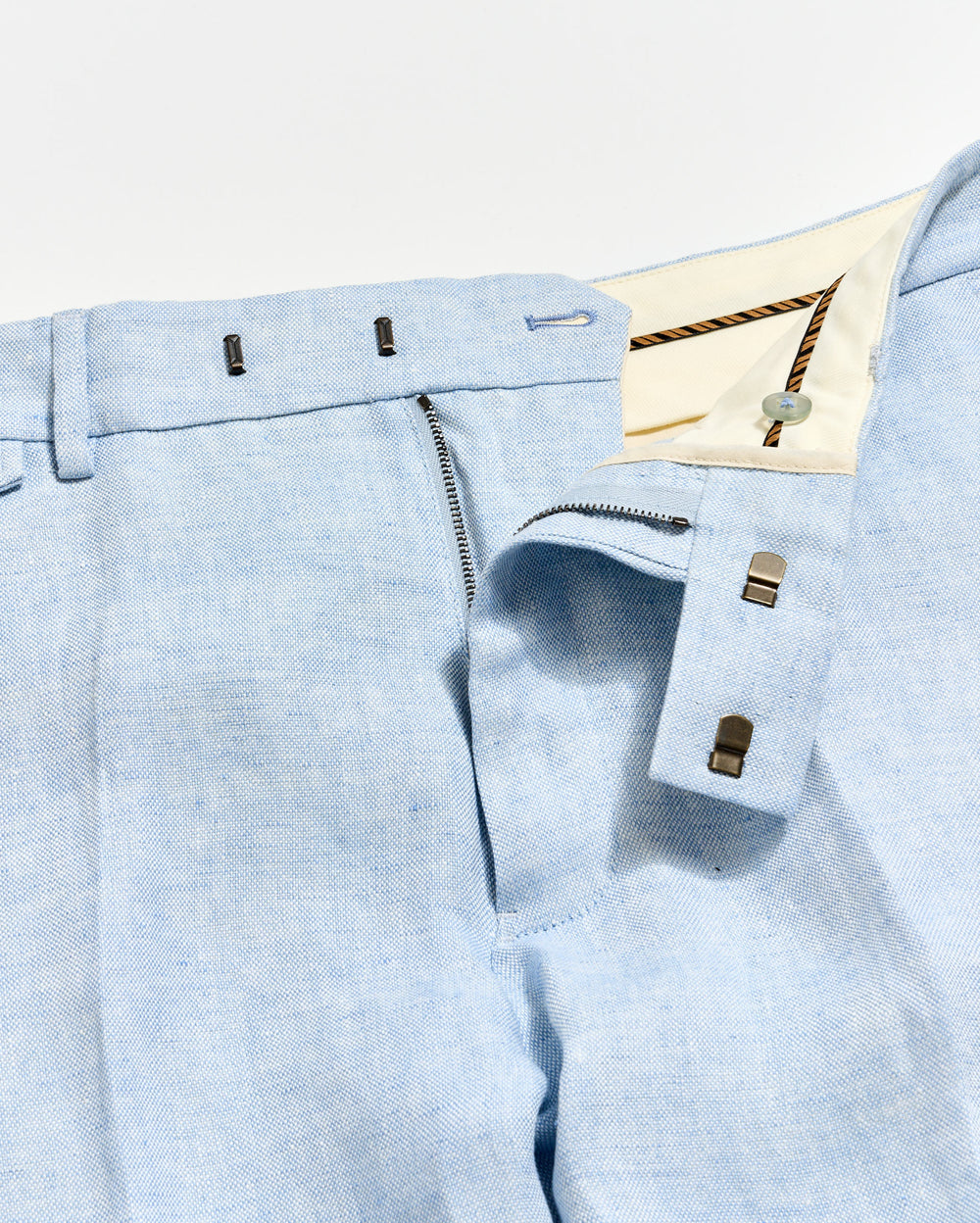 Linen Flat Front Trouser