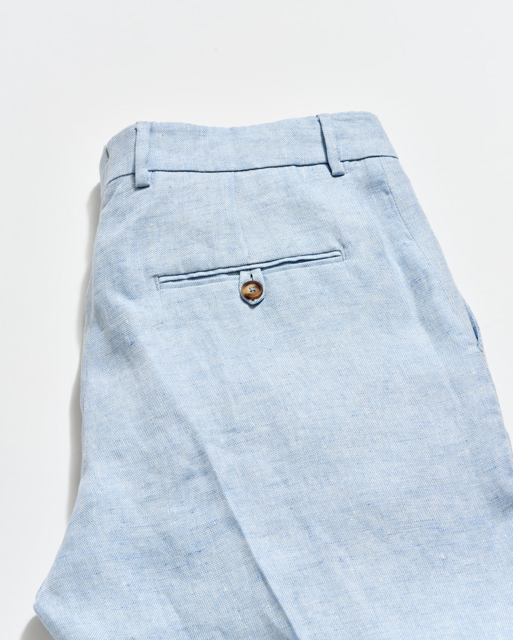 Linen Flat Front Trouser