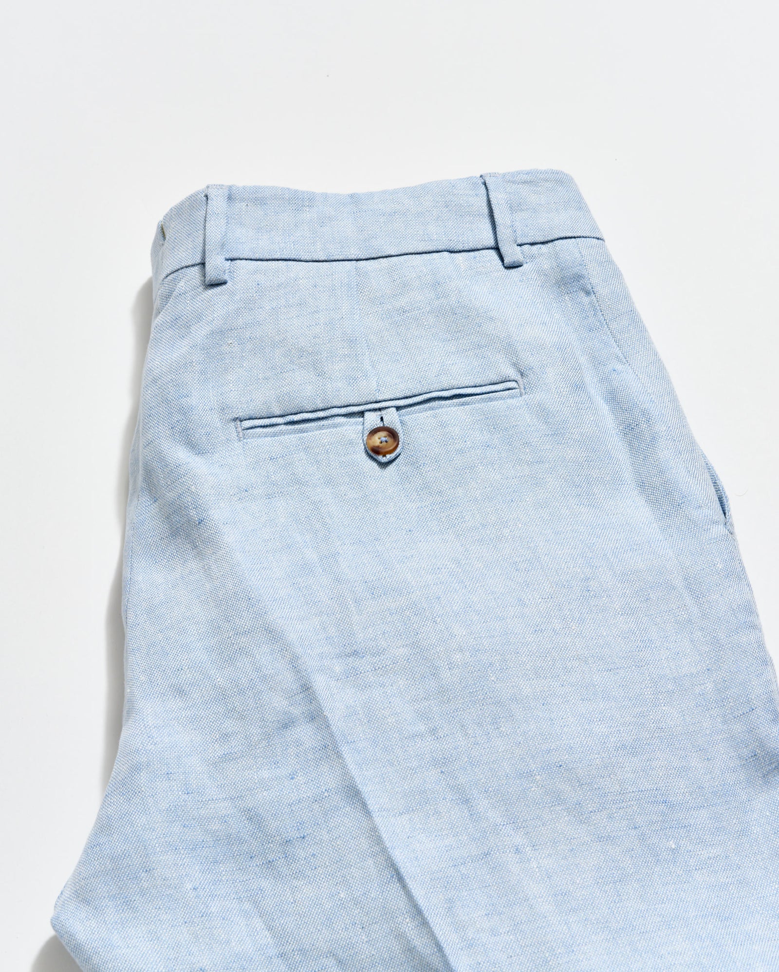 Linen Flat Front Trouser