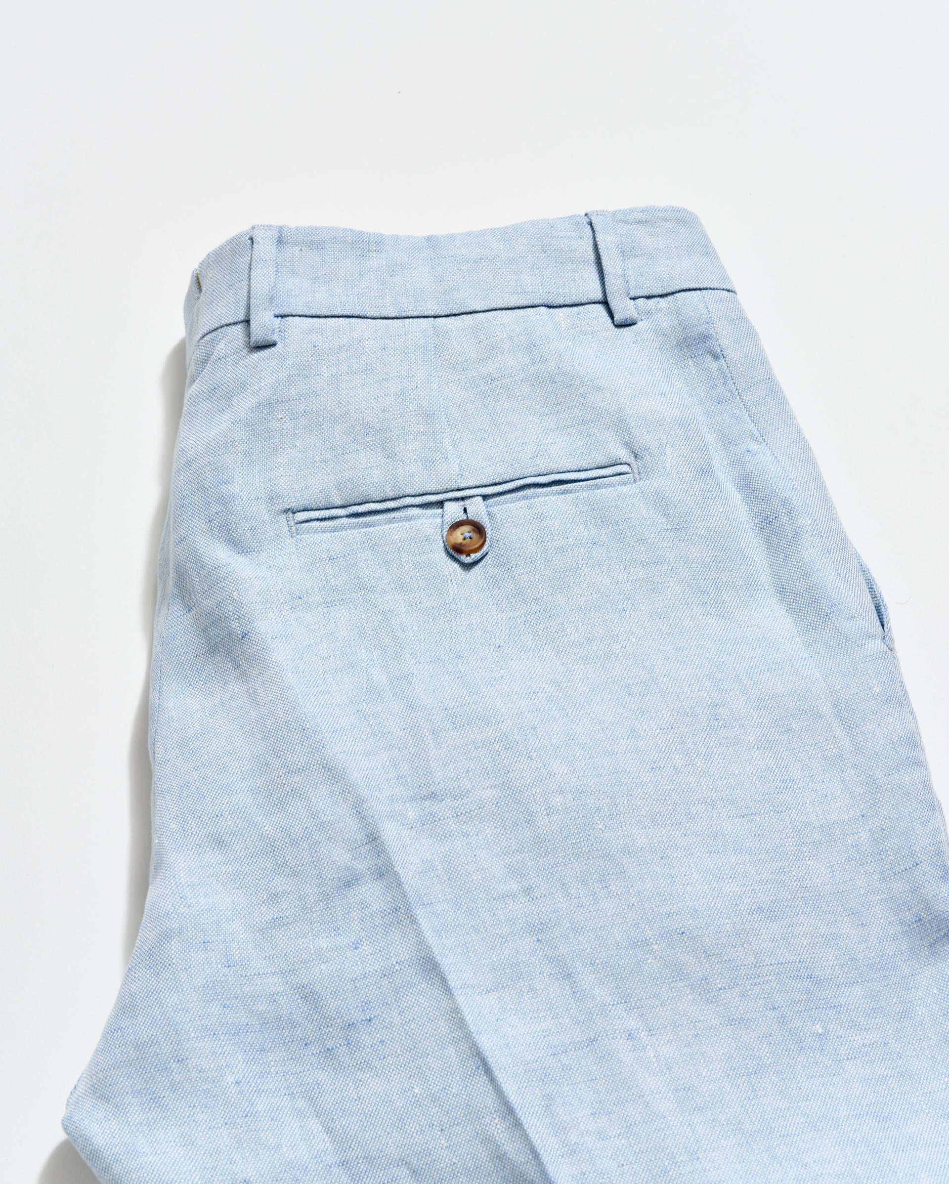 Linen Flat Front Trouser