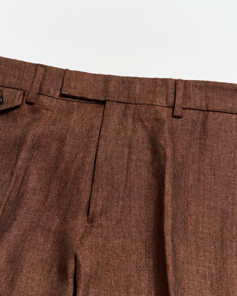 Linen Flat Front Trouser Alternate