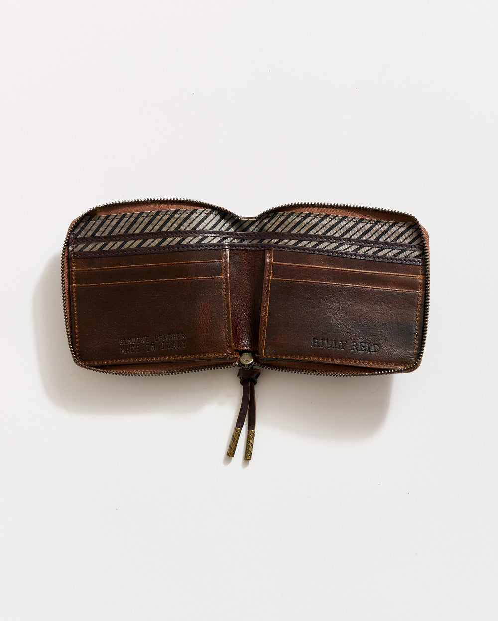 Leather Zip Wallet