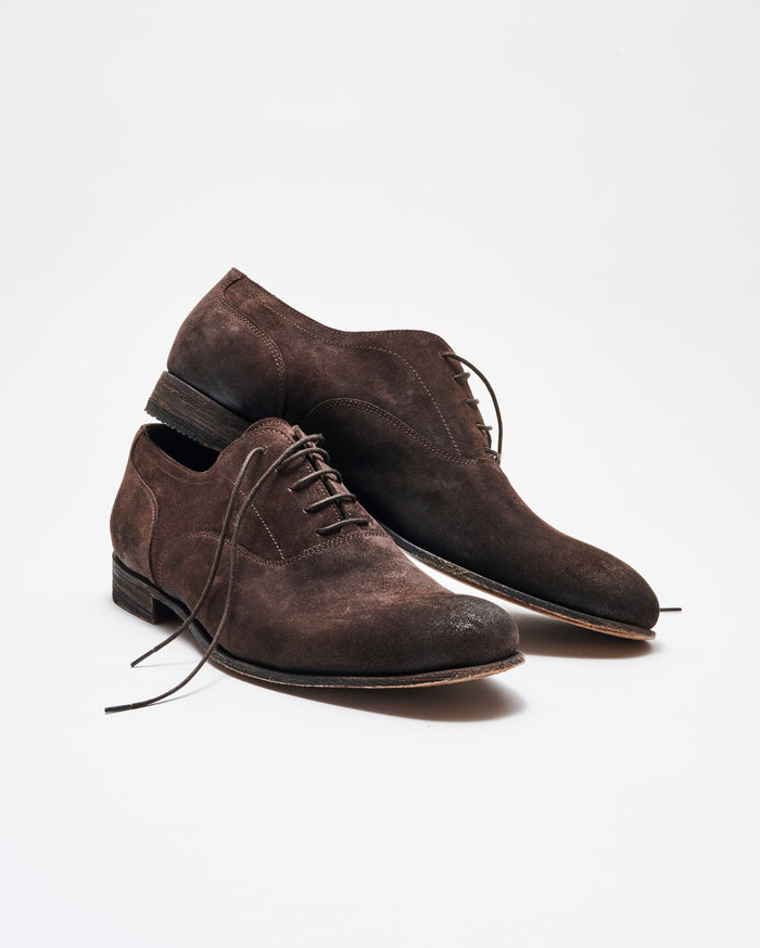 The coleman oxford in dark brown.