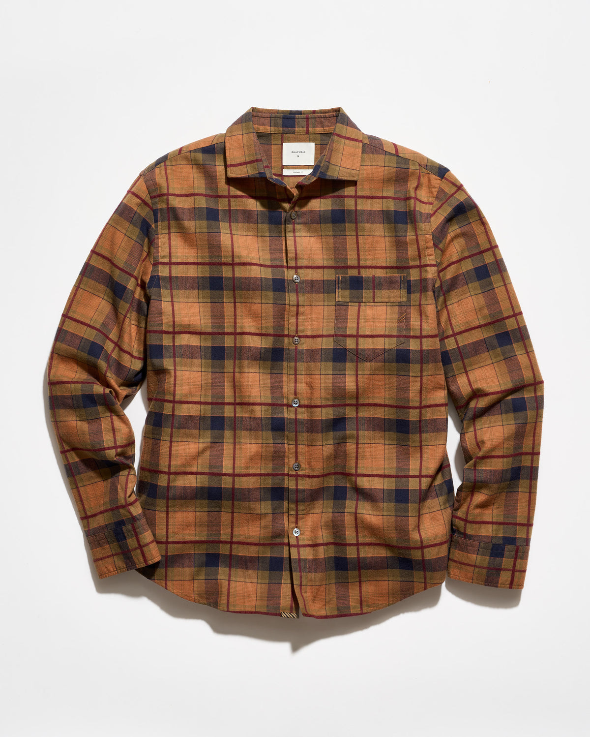 Textured Bold Plaid Pickwick Shirt