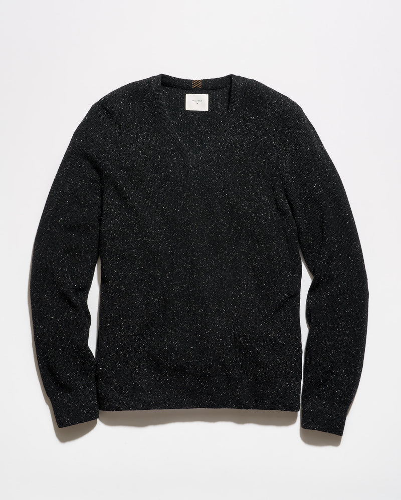 Donegal Rib V-Neck Sweater