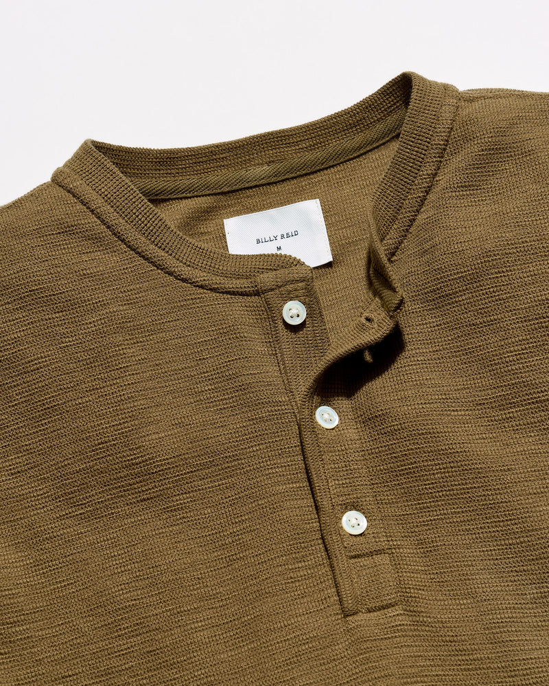 Slub Tuck Henley