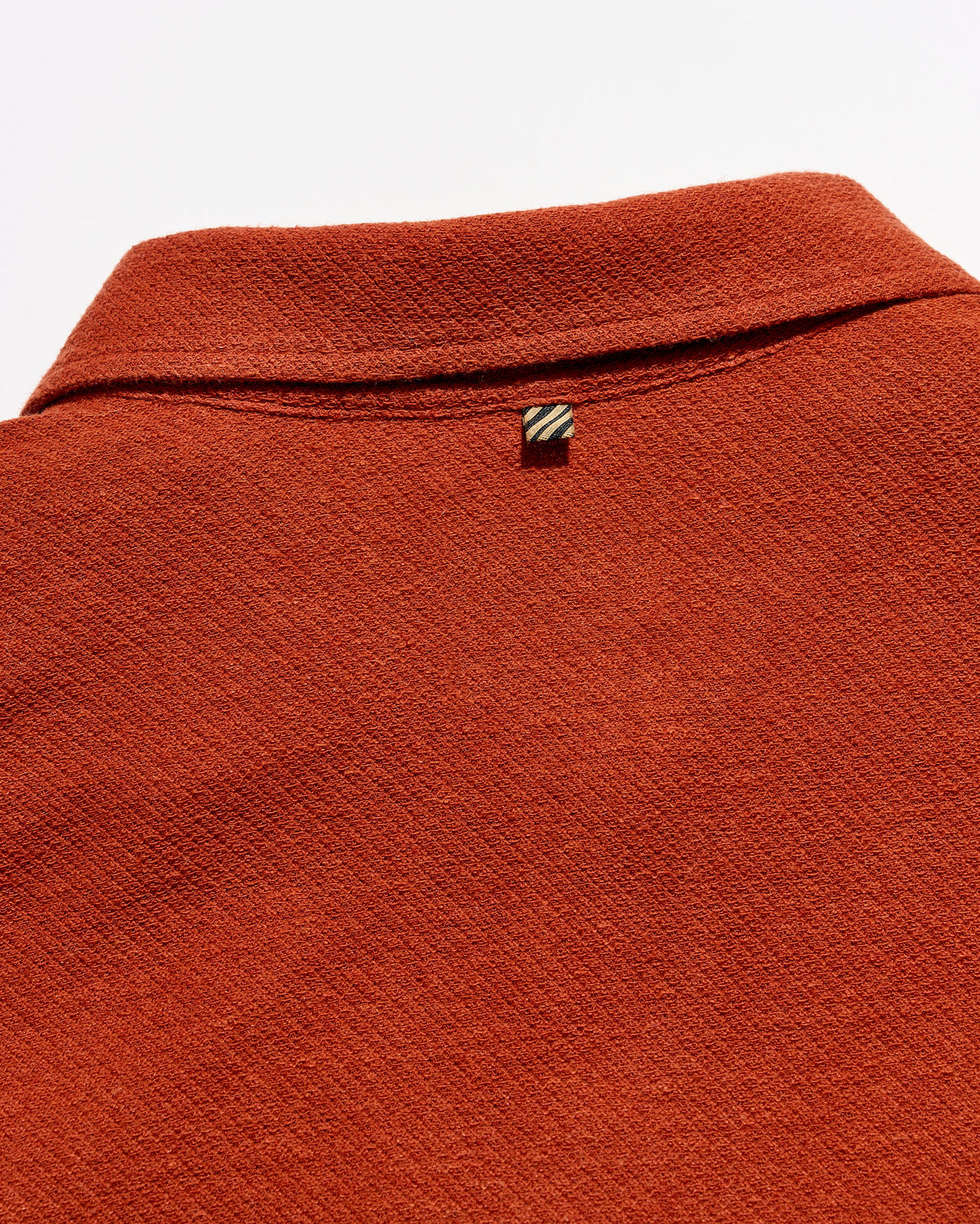 Long Sleeve Hemp Cotton Twill Polo