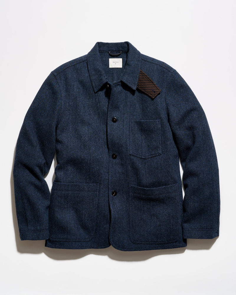 Colbert Herringbone Chore Coat