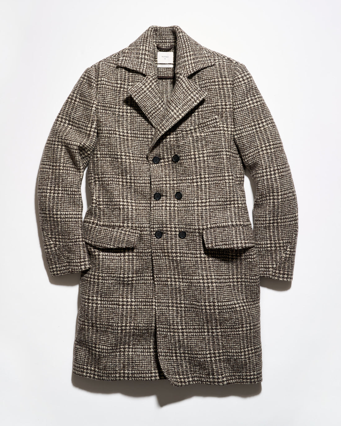 Glen Plaid Bowery Coat