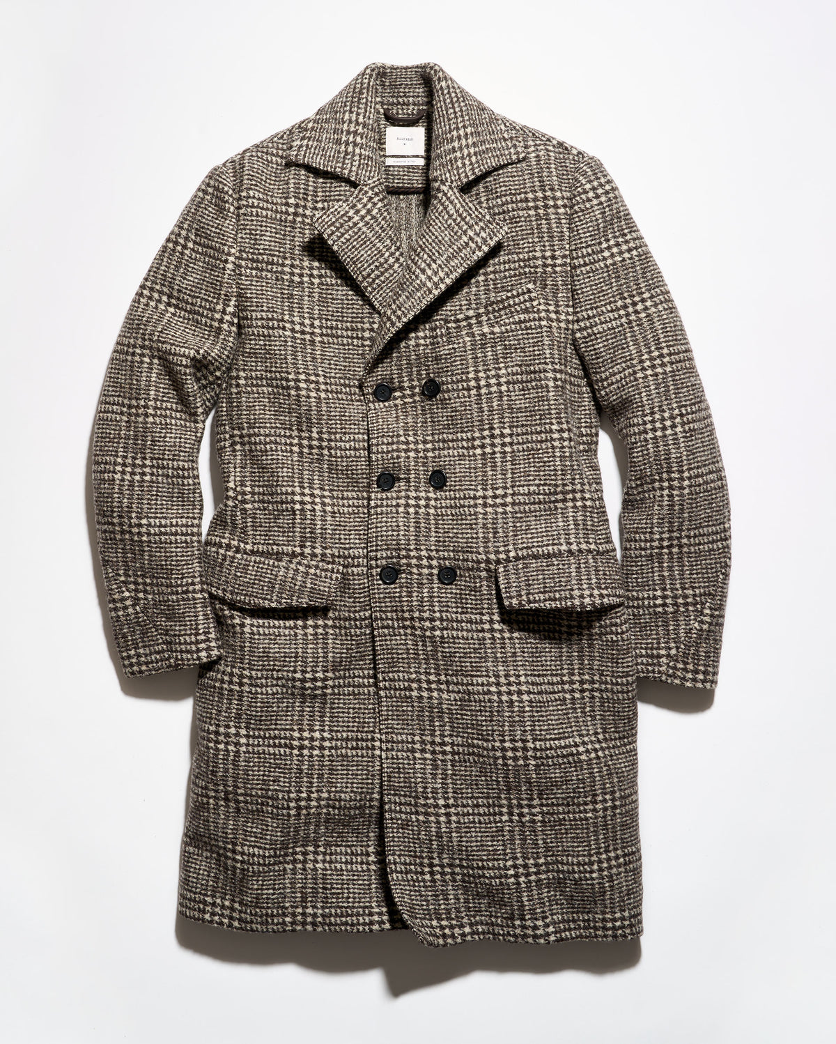 Glen Plaid Bowery Coat
