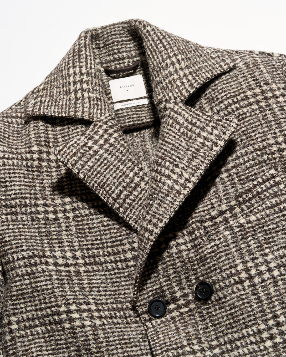 Glen Plaid Bowery Coat