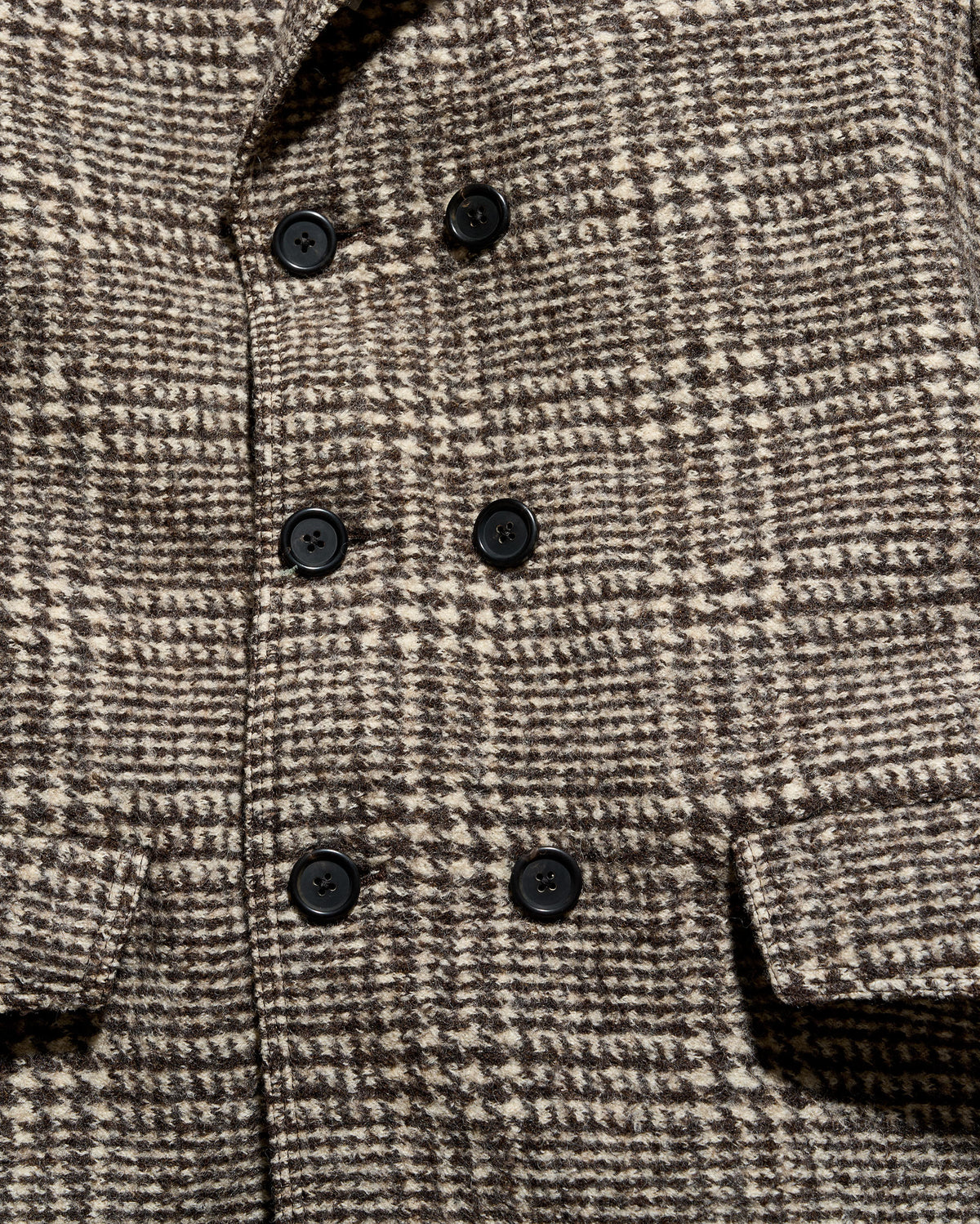 Glen Plaid Bowery Coat
