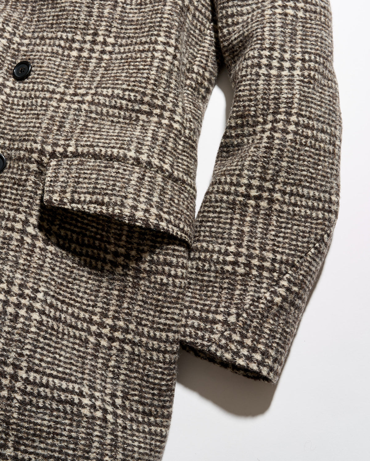 Glen Plaid Bowery Coat