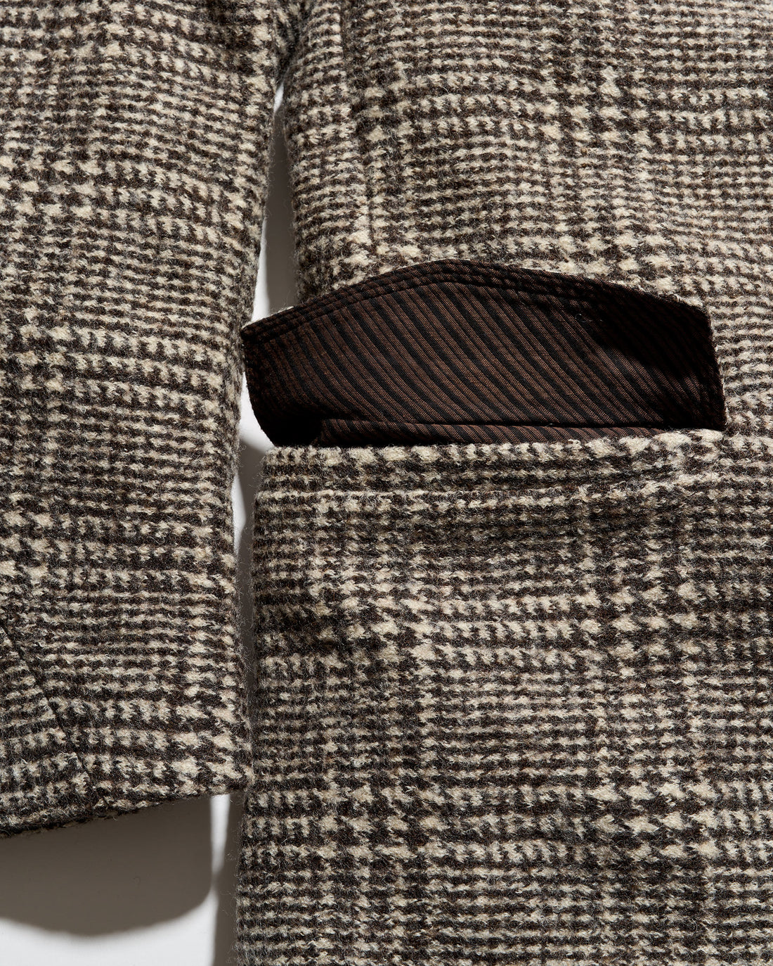 Glen Plaid Bowery Coat
