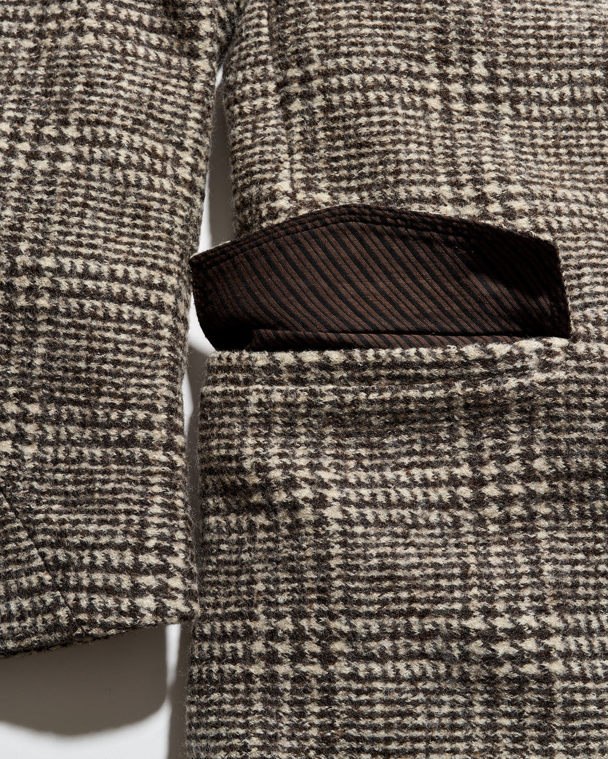 Glen Plaid Bowery Coat