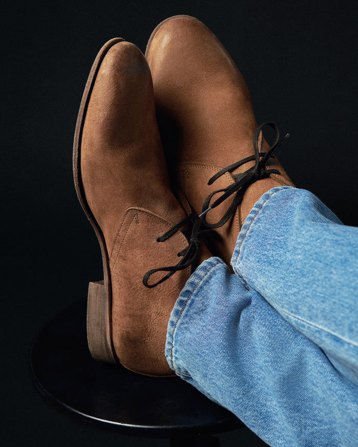 Indianola Italian-Made Kudu Leather Chukka Boot | Billy Reid Indianola Italian-Made Kudu Leather Chukka Boot | Billy Reid
