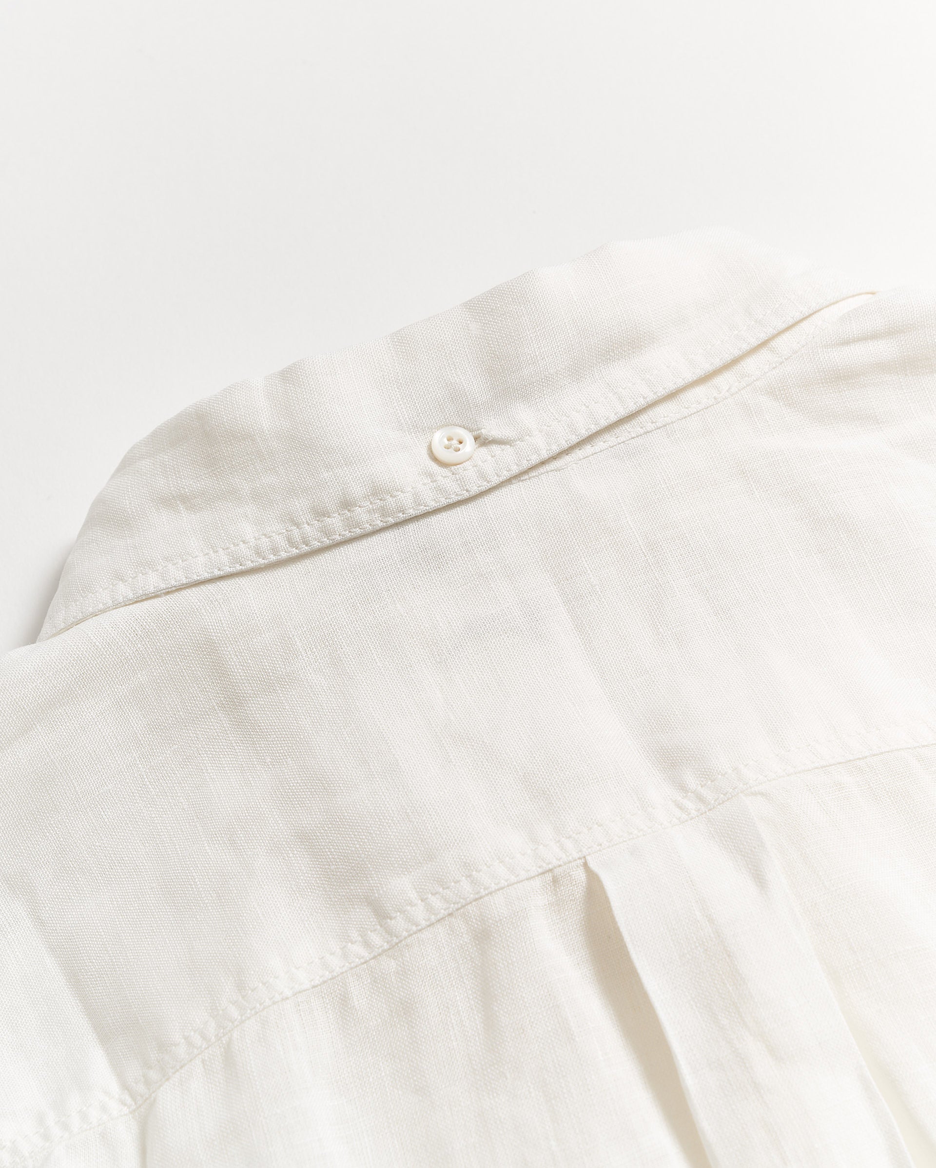 Tuscumbia Linen Shirt Button Down in White