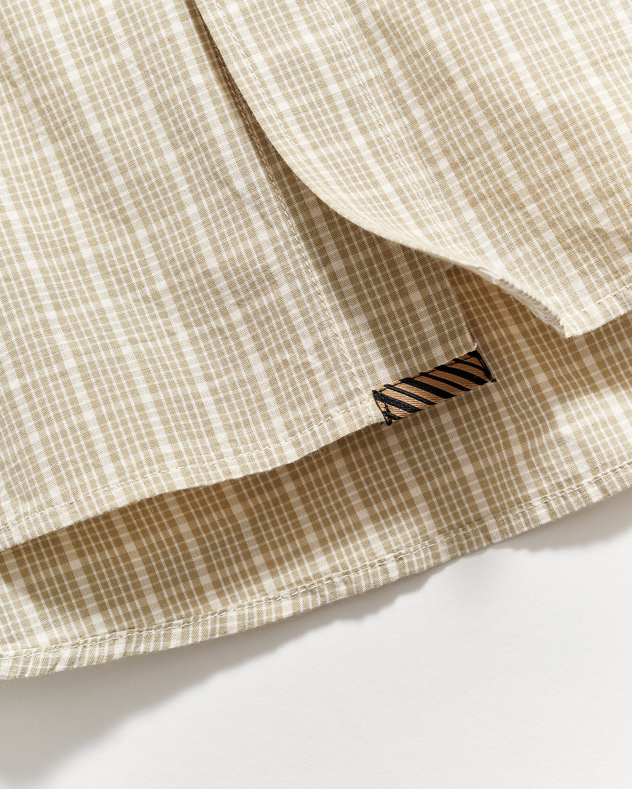 Tuscumbia Shirt Khaki/White