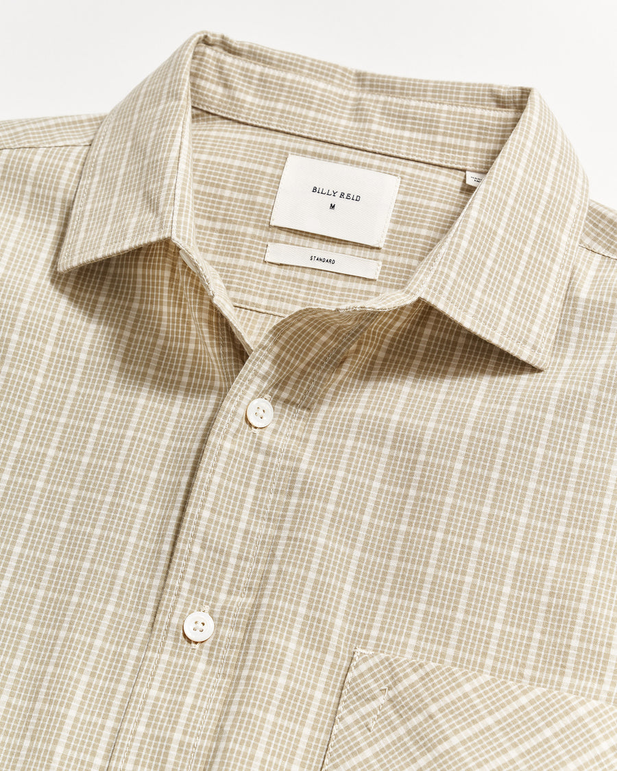 Tuscumbia Shirt Khaki/White