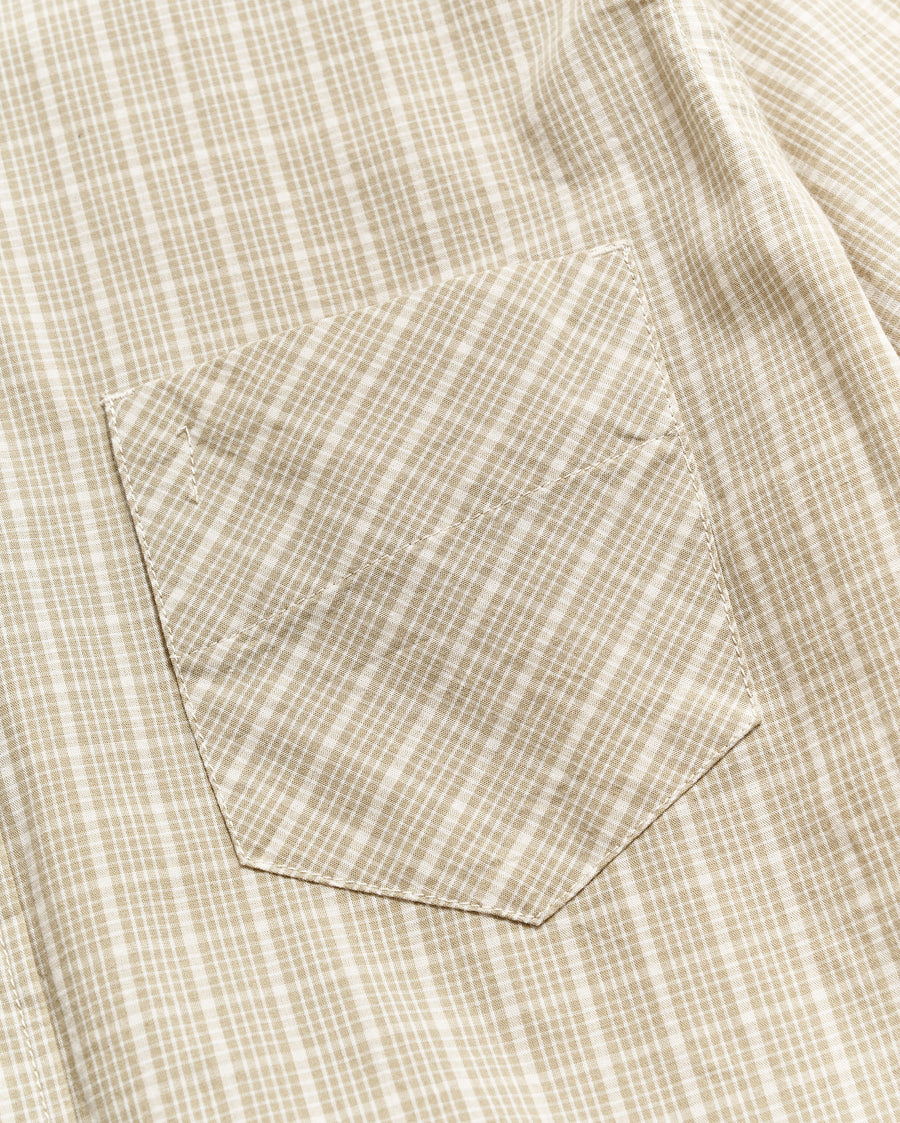 Tuscumbia Shirt Khaki/White