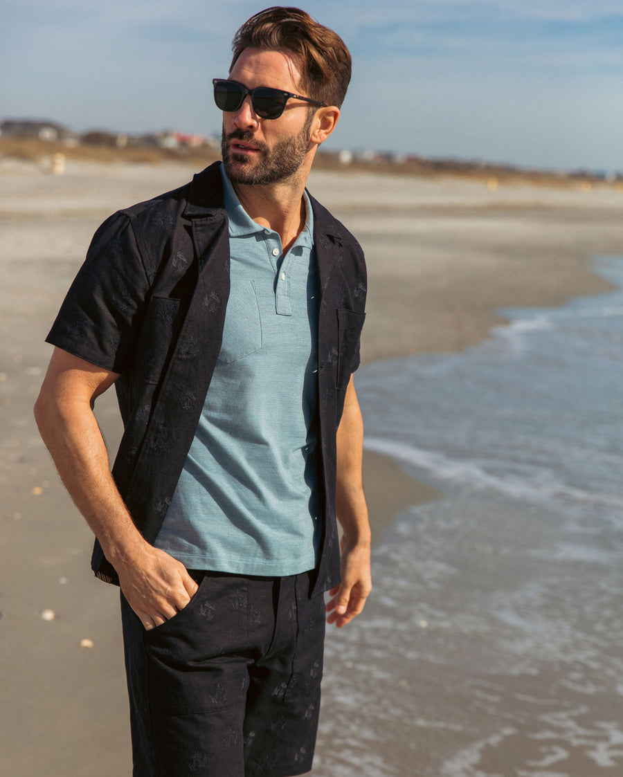 SHADOW STRIPE POLO