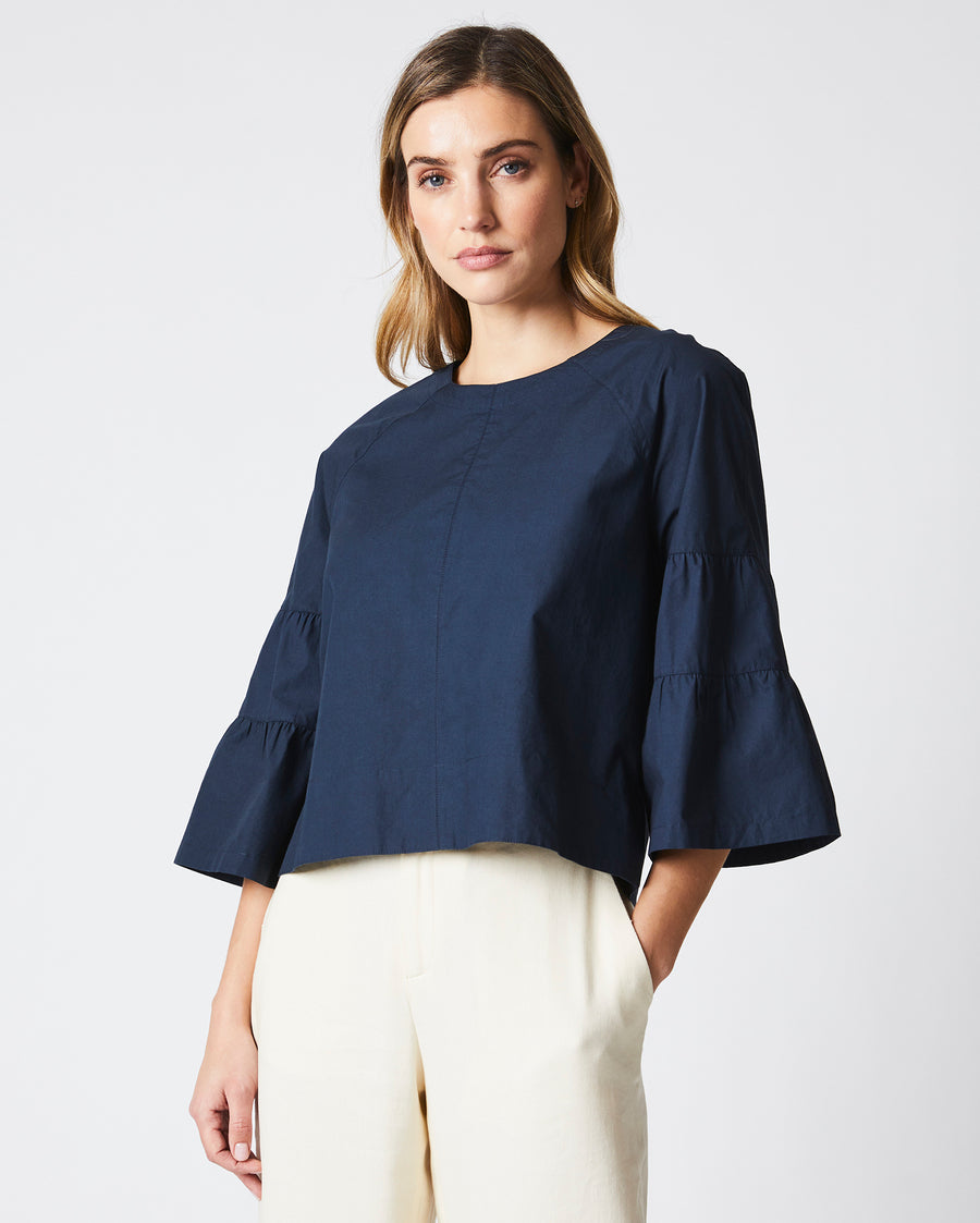 TIERED SLEEVE TOP
