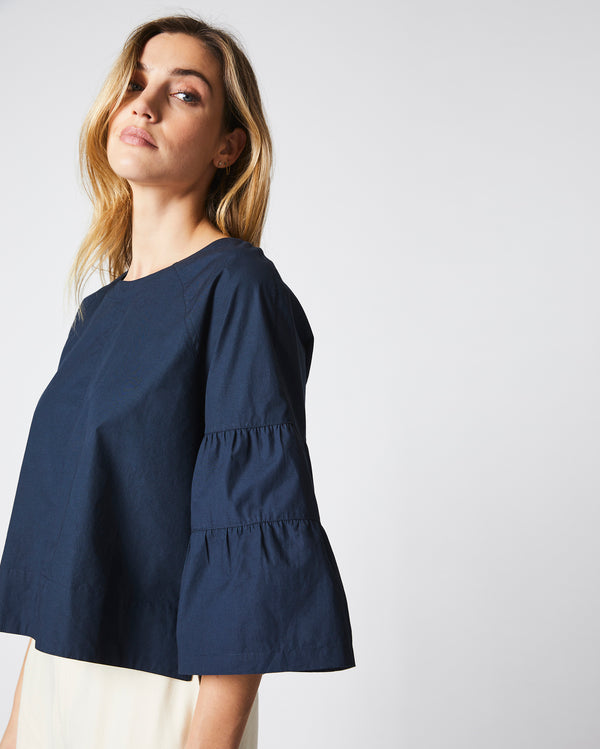 TIERED SLEEVE TOP