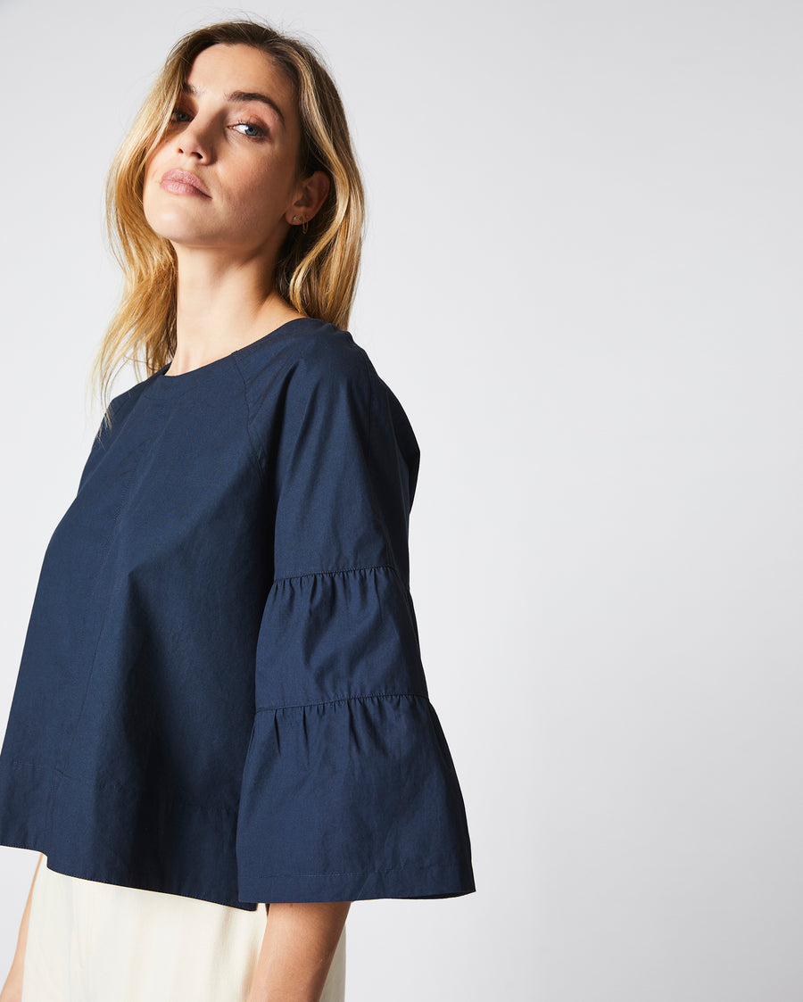 TIERED SLEEVE TOP