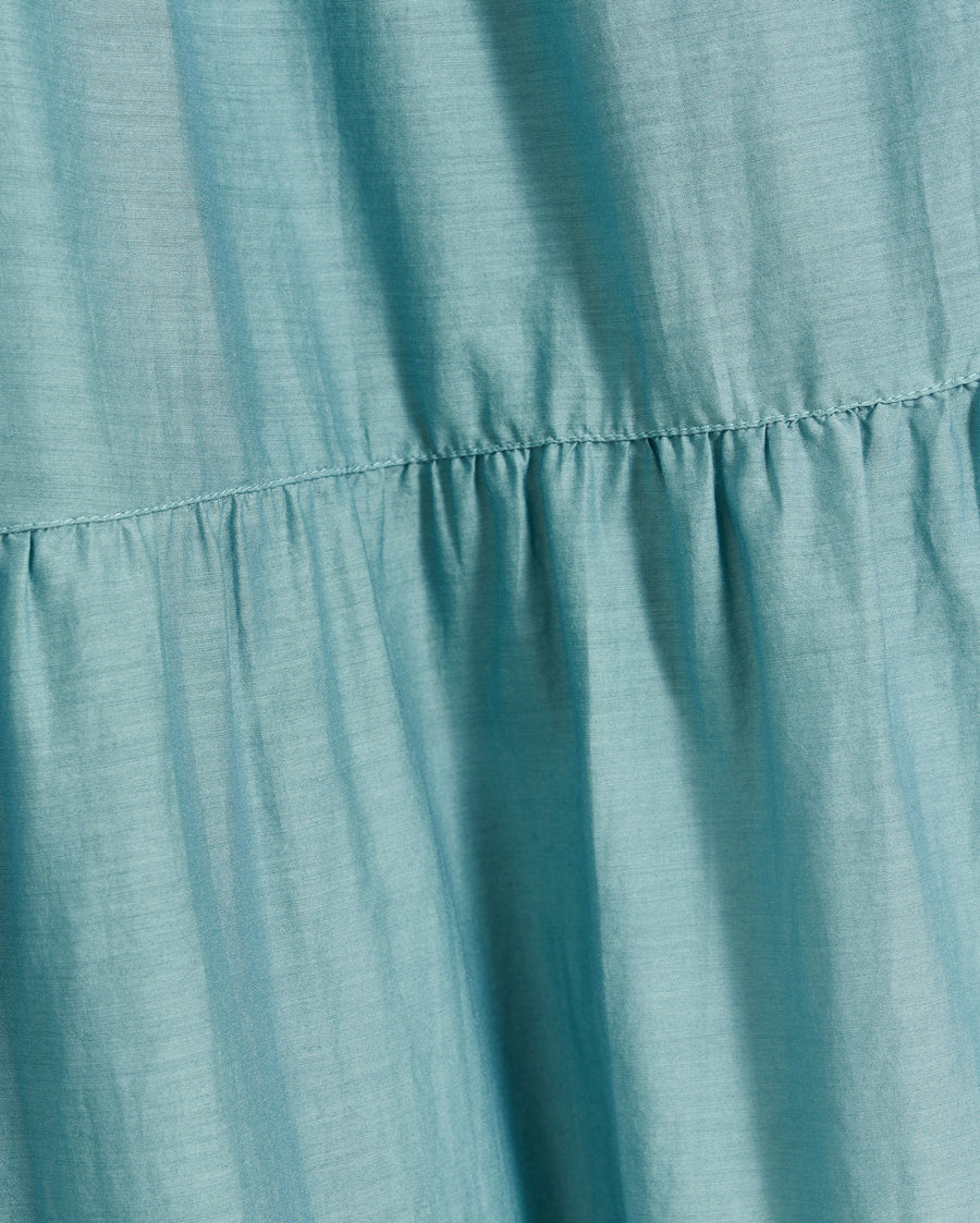 Halter Dress in Denim Blue