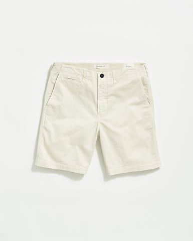 Chino Short in Eggshell