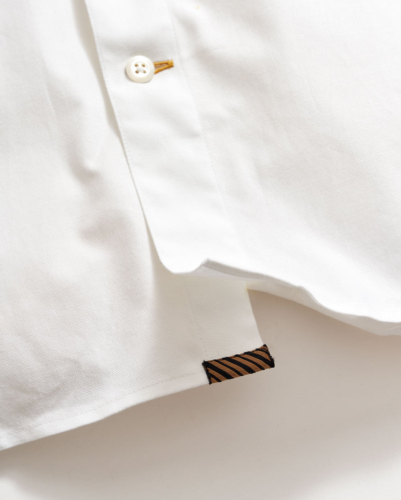 Oxford Hutcheson Dress Shirt in White