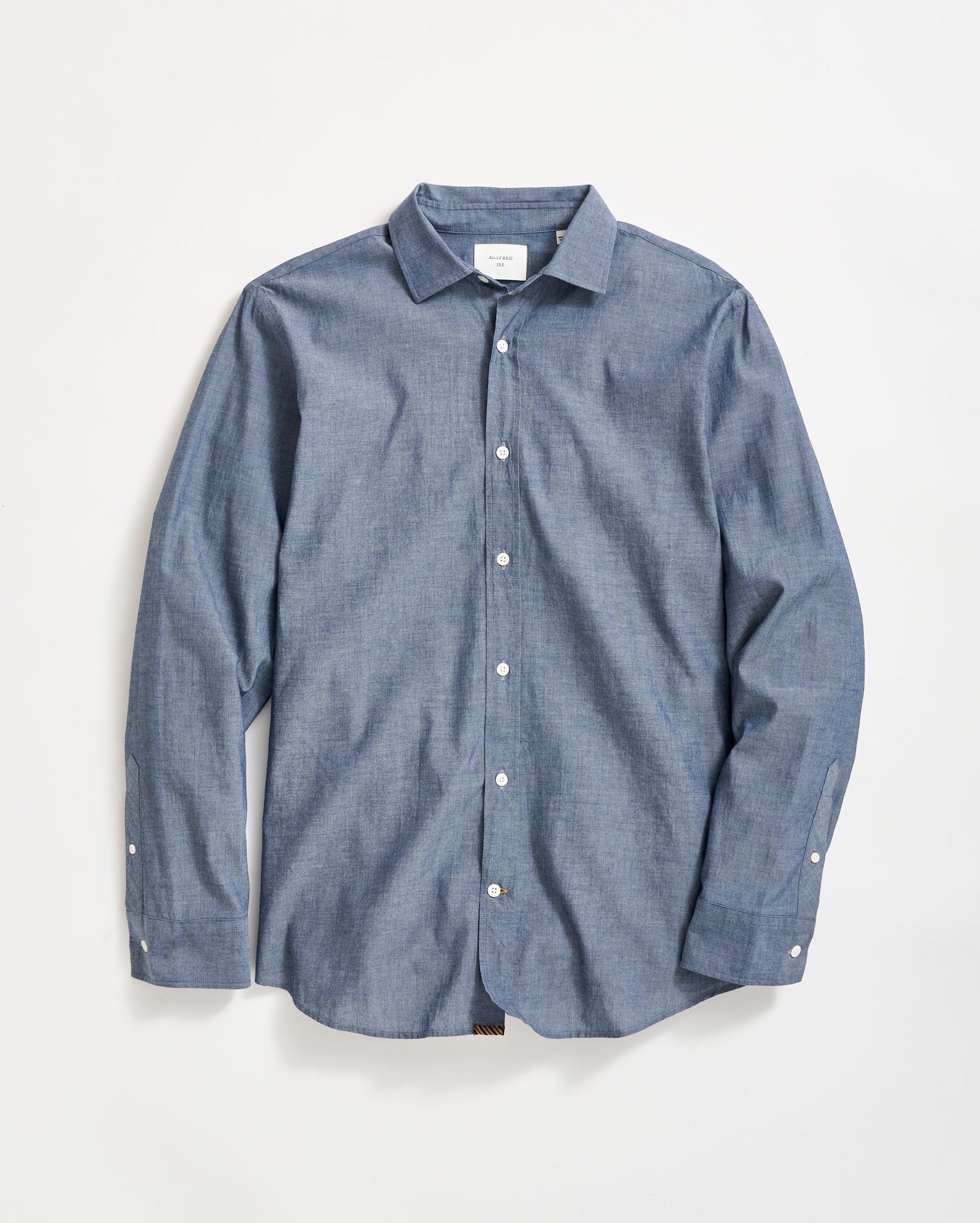 Billy Reid Chambray Holt Dress Shirt, Chambray Billy Reid Chambray Holt Dress Shirt, Chambray
